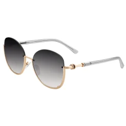 Bulgari - B.ZERO1 - Semi-Circular Sunglasses B.Zero - Gold Gray - B.ZERO1 Collection - Bulgari Eyewear - Avvenice