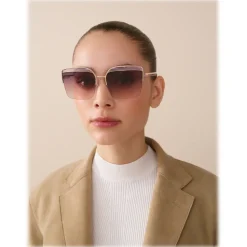 Bulgari - B.ZERO1 - Square Sunglasses B.Zero Overvibe - Gold - B.ZERO1 Collection - Bulgari Eyewear - Avvenice