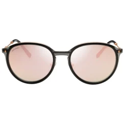 Bulgari - Diagono - Round Metal Sunglasses - Black Pink - Diagono Collection - Bulgari Eyewear - Avvenice