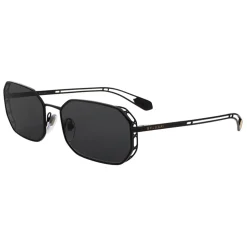 Bulgari - Narrowmation - Square Aviator Sunglasses - Black - Serpenti Collection - Bulgari Eyewear - Avvenice