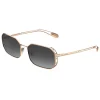 Bulgari - Narrowmation - Square Aviator Sunglasses - Gold Grey - Serpenti Collection - Bulgari Eyewear - Avvenice