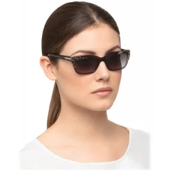 Bulgari - Serpenti Scale-Blast - Square Sunglasses - Black - Serpenti Collection - Bulgari Eyewear - Avvenice