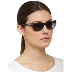 Bulgari - Serpenti Scale-Blast - Square Sunglasses - Brown - Serpenti Collection - Bulgari Eyewear - Avvenice