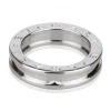 Bulgari Vintage - B.Zero1 Single Band Ring - Bvlgari Ring in 18K White Gold - Luxury High Quality - Avvenice