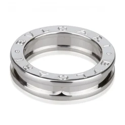 Bulgari Vintage - B.Zero1 Single Band Ring - Bvlgari Ring in 18K White Gold - Luxury High Quality - Avvenice