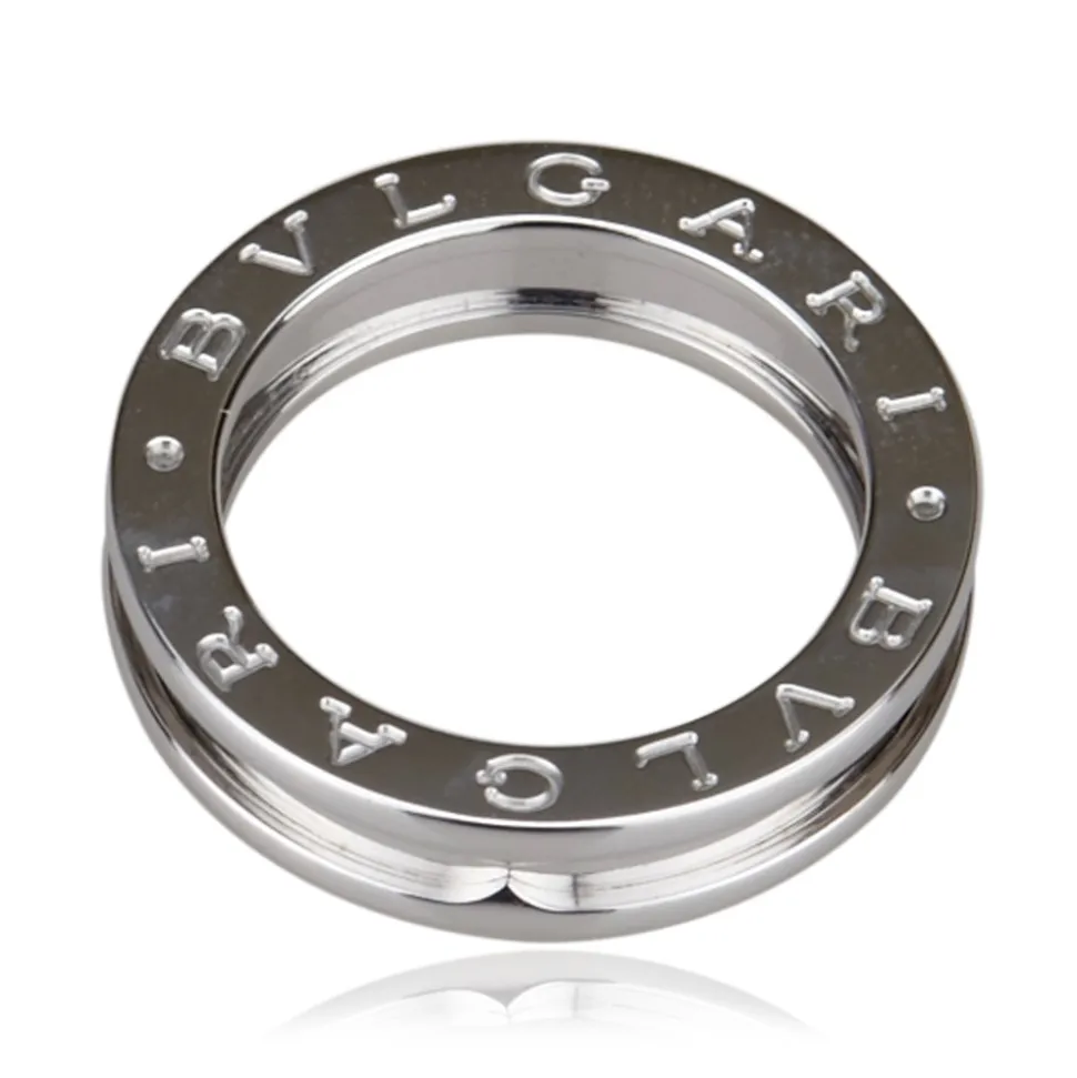 Bulgari Vintage - B.Zero1 Single Band Ring - Bvlgari Ring in 18K White Gold - Luxury High Quality - Avvenice