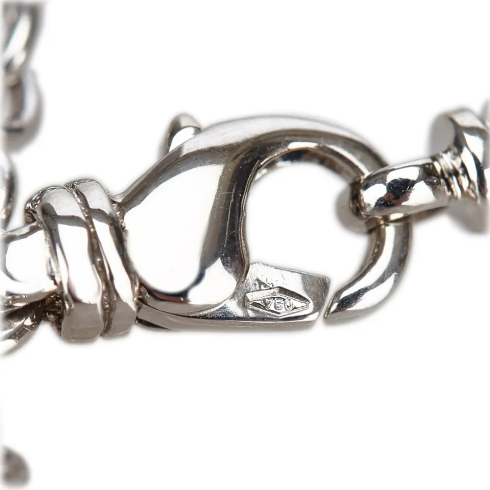 Bulgari Vintage - 18K Onyx Station Bracelet - Bvlgari Bracelet in 18K White Gold - Luxury High Quality - Avvenice