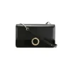 Bulgari Vintage - Leather Bulgari-Bulgari Chain Crossbody Bag - Black - Leather and Calf Leather Handbag - Luxury High Quality - Avvenice