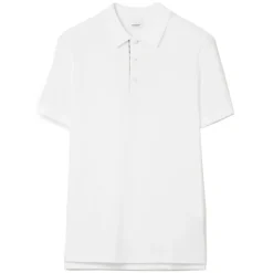 Burberry - Cotton Polo Shirt - White - Exclusive Burberry Collection - Avvenice