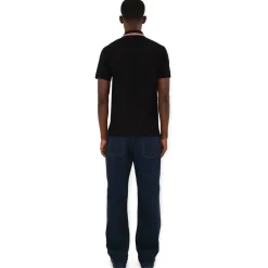 Burberry - Cotton Polo Shirt - Black - Exclusive Burberry Collection - Avvenice