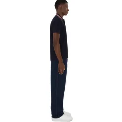 Burberry - Cotton Polo Shirt - Coal Blue - Exclusive Burberry Collection - Avvenice