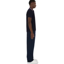 Burberry - Cotton Polo Shirt - Coal Blue - Exclusive Burberry Collection - Avvenice