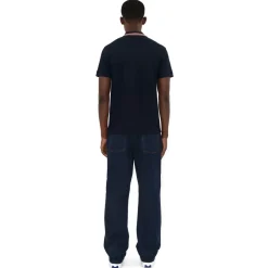 Burberry - Cotton Polo Shirt - Coal Blue - Exclusive Burberry Collection - Avvenice