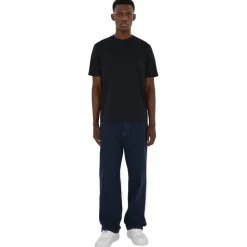 Burberry - Cotton T-Shirt - Coal Blue - Exclusive Burberry Collection - Avvenice