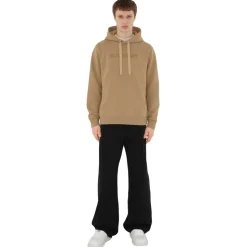 Burberry - Logo Cotton Hoodie - Camel - Exclusive Burberry Collection - Avvenice