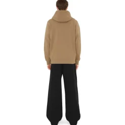 Burberry - Logo Cotton Hoodie - Camel - Exclusive Burberry Collection - Avvenice