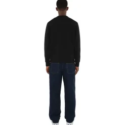 Burberry - Logo Cotton Sweatshirt - Black - Exclusive Burberry Collection - Avvenice