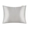 by Dariia Day - Pure Silk Pillow - Silver Grey - Fashion - Mulberry Silk - Artisan Silk Pillow - Luxury - Avvenice