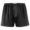 by Dariia Day - Silk Boxers - Midnight Black - Fashion - New Collection - Mulberry Silk - Artisan Silk Boxers - Luxury - Avvenice