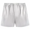 by Dariia Day - Silk Boxers - Silver Grey - Fashion - New Collection - Mulberry Silk - Artisan Silk Boxers - Luxury - Avvenice