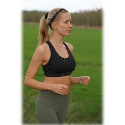 by Dariia Day - Silk Headband and Scrunchie Set - Midnight Black - Mulberry Silk - Silk Headband and Scrunchie - Luxury - Avvenice