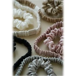 by Dariia Day - Silk Headband and Scrunchie Set - Blush Pink - Fashion - Mulberry Silk - Silk Headband and Scrunchie - Luxury - Avvenice