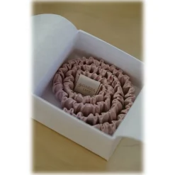 by Dariia Day - Silk Headband - Blush Pink - Fashion - New Collection - Mulberry Silk - Artisan Silk Headband - Luxury - Avvenice