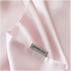 by Dariia Day - Silk Pillowcase - Blush Pink - Bedding - Home - Mulberry Silk - Artisan Silk Pillowcase - Luxury - Avvenice