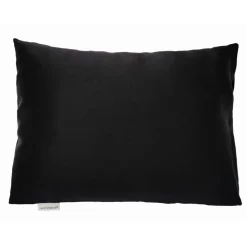 by Dariia Day - Silk Pillowcase - Midnight Black - Bedding - Home - Mulberry Silk - Artisan Silk Pillowcase - Luxury - Avvenice