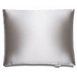 by Dariia Day - Silk Pillowcase - Silver Grey - Bedding - Home - Mulberry Silk - Artisan Silk Pillowcase - Luxury - Avvenice