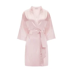 by Dariia Day - Silk Robe - Blush Pink - Fashion - New Collection - Mulberry Silk - Artisan Silk Robe - Luxury - Avvenice