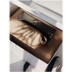 by Dariia Day - Silk Travel Set - French Beige - Bedding - Home - Mulberry Silk - Artisan Silk Pillowcase - Luxury - Avvenice