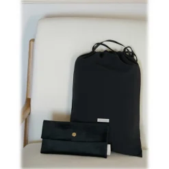 by Dariia Day - Silk Travel Set - Blush Pink - Fashion - New Collection - Mulberry Silk - Artisan Silk Travel Set - Luxury - Avvenice