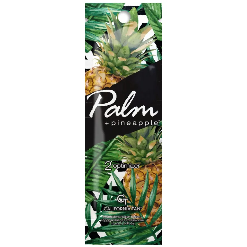 California Tan - Palm + Pineapple™ Optimizer - Step 2 Optimizer - Palm Collection - Professional Tanning Lotion- 15 ml - Avvenice