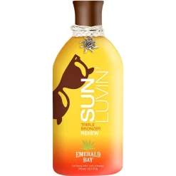 California Tan - Sun Luvin’® - Triple Bronzer - Emerald Bay - Professional Tanning Lotion - Avvenice