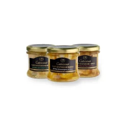 Calvisius - Sturgeon in Oil - Selected Sturgeon Fillets - Smoked and Specialties - 3 x 130 g - Avvenice