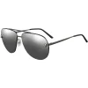 Cartier - Aviator - Metal, Black PVD and Ruthenium Finishes - Panthère de Cartier - Sunglasses - Cartier Eyewear - Avvenice