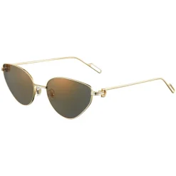 Cartier - Cat Eye - Metal Champagne Grey Flash Gold - Première de Cartier - Sunglasses - Cartier Eyewear - Avvenice