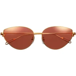 Cartier - Cat Eye - Metal Gold Champagne Cyclamen Flash Gold - Première de Cartier - Sunglasses - Cartier Eyewear - Avvenice