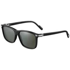 Cartier - Classic - Acetate Glossy Black Polarized Grey - Première de Cartier - Sunglasses - Cartier Eyewear - Avvenice