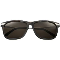 Cartier - Classic - Combined Blue Horn Platinum - Santos de Cartier - Sunglasses - Cartier Eyewear - Avvenice