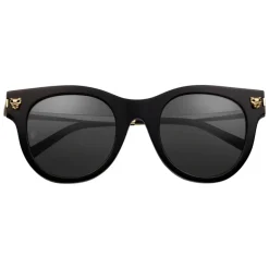 Cartier - Classic - Combined Metal Gold Finish Champagne - Panthère de Cartier - Sunglasses - Cartier Eyewear - Avvenice