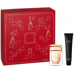 Cartier - La Panthère 50 ml Eau de Parfum Gift Set with 40 ml Hand Cream - Luxury Fragrances - Avvenice