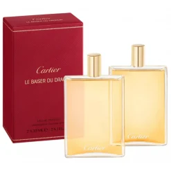 Cartier - Les Nécessaires à Parfum Le Baiser du Dragon Eau de Parfum Refill Pack - Luxury Fragrances - 2 x 30 ml - Avvenice