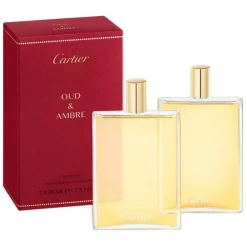Cartier - Oud & Ambre Fragrance Refill Pack - Luxury Fragrances - 2 x 30 ml - Avvenice