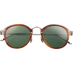 Cartier - Pantos - Combined Acetate Titanium - Turtle Platinum Green - C de Cartier - Sunglasses - Cartier Eyewear - Avvenice