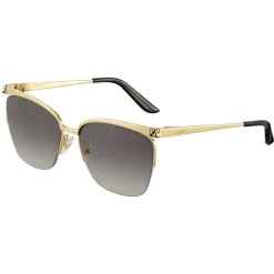 Cartier - Rectangular - Metal Gold Champagne Grey - Panthère de Cartier - Sunglasses - Cartier Eyewear - Avvenice