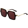 Cartier - Rectangular - Turtle Gold Champagne Bordeaux - Large - Panthère de Cartier - Sunglasses - Cartier Eyewear - Avvenice
