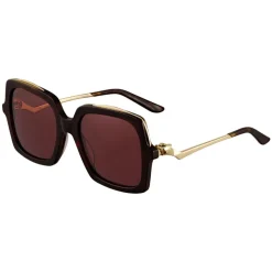 Cartier - Rectangular - Turtle Gold Champagne Bordeaux - Large - Panthère de Cartier - Sunglasses - Cartier Eyewear - Avvenice