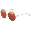 Cartier - Round - Metal Champagne Cyclamen Flash Gold - Première de Cartier - Sunglasses - Cartier Eyewear - Avvenice
